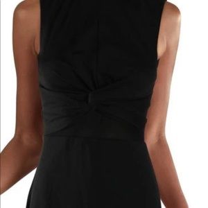 NWT Gracia Twisted Front Dress - Black - Size M